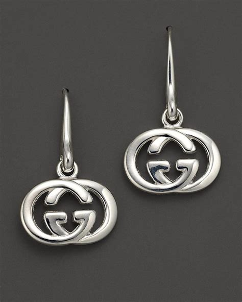 silver gucci earings|Women's Gucci Jewelry .